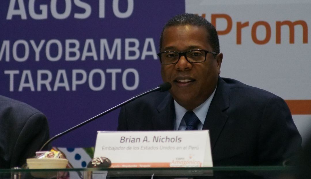 Brian Nichols, secretario adjunto para asuntos del hemisferio occidental del Departamento de Estado.
