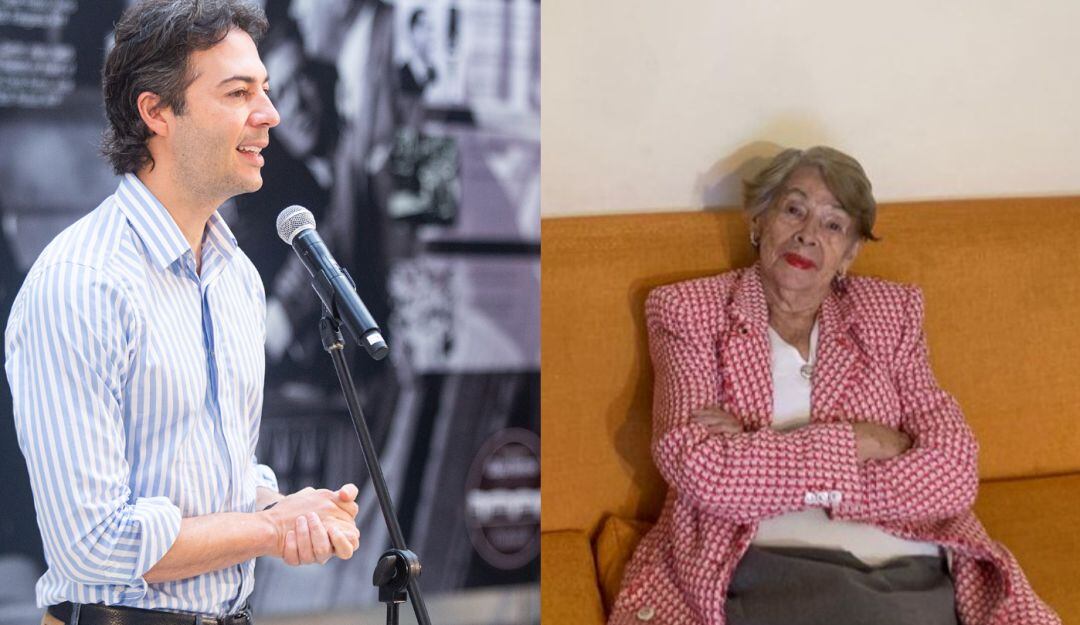 Daniel Quintero y Alicia Franco. 