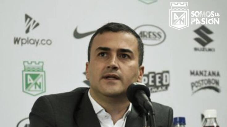 Juan David Pérez, presidente de Nacional