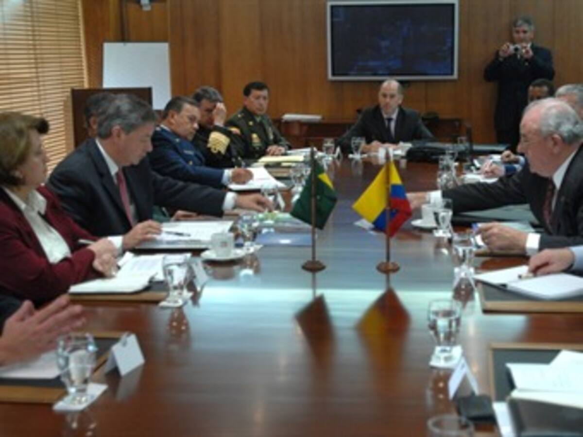 Colombia y Brasil analizaron la agenda para discutir en la cumbre de Unasur
