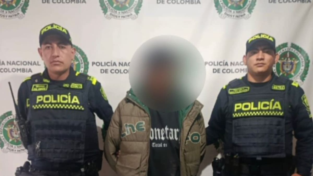 Capturan a hombre de 27 años tras robo en el Restrepo: intentó huir por el río Fucha