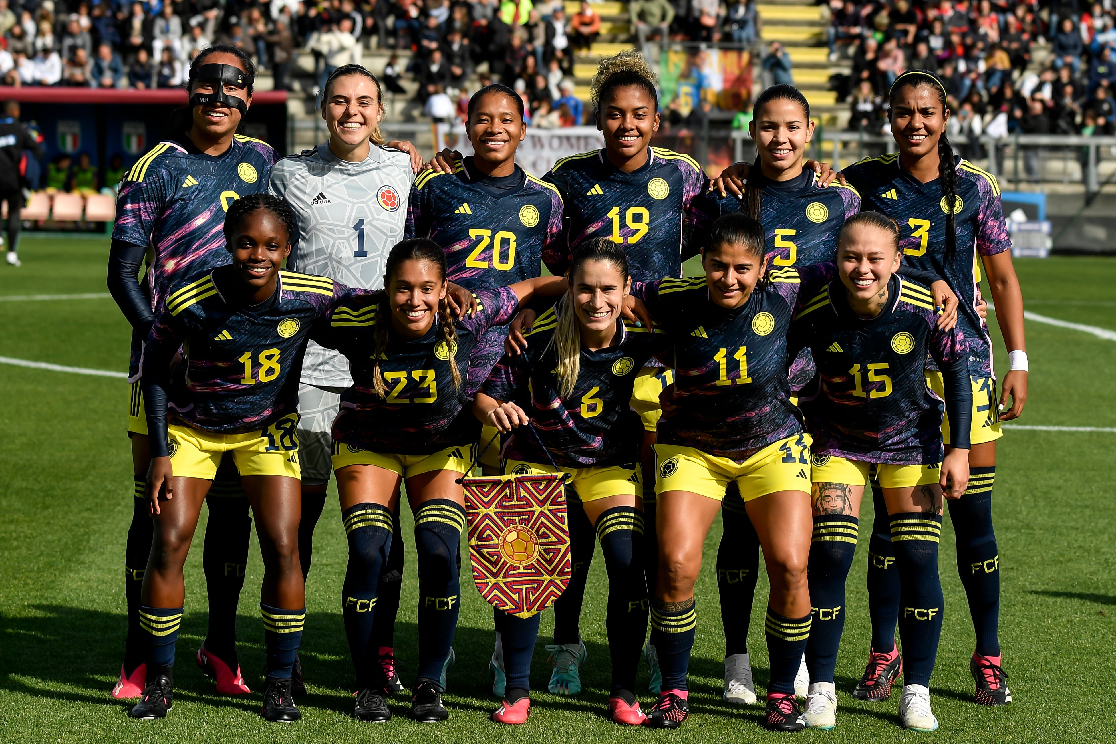 Selección Colombia Femenina. (Photo by Andrea Staccioli/Insidefoto/LightRocket via Getty Images)