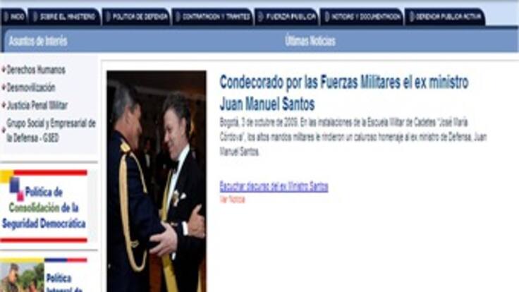 Duras críticas a Santos por supuesto uso del ministerio de Defensa para hacer anuncios políticos