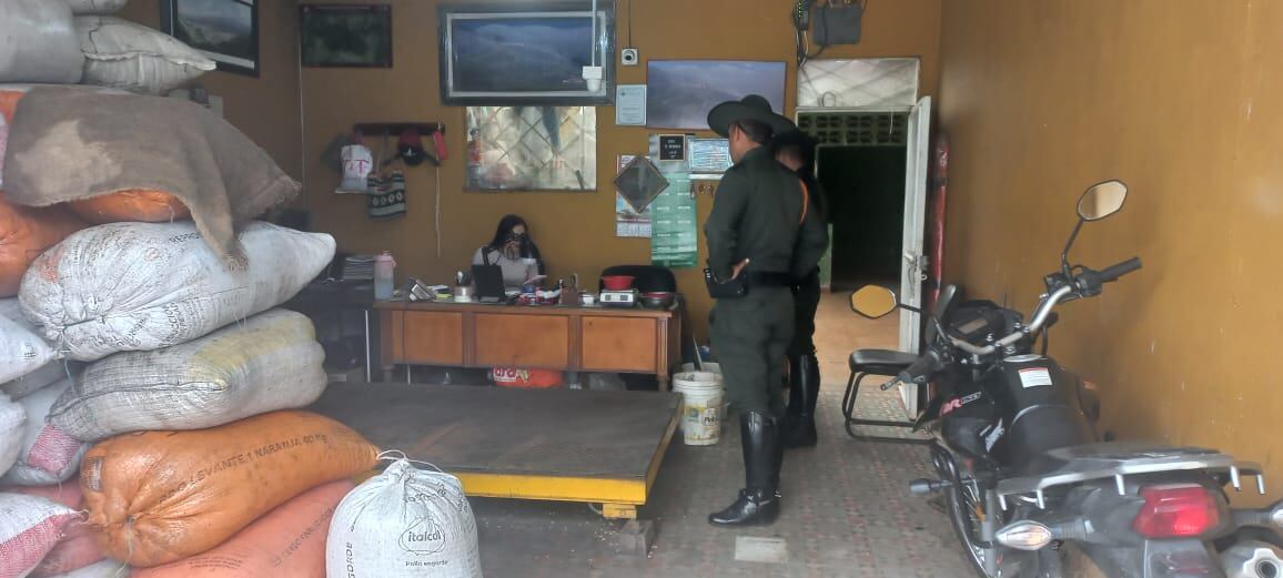 La Policía Nacional desarrolla el Plan de Seguridad en la cosecha cafetera del Tolima