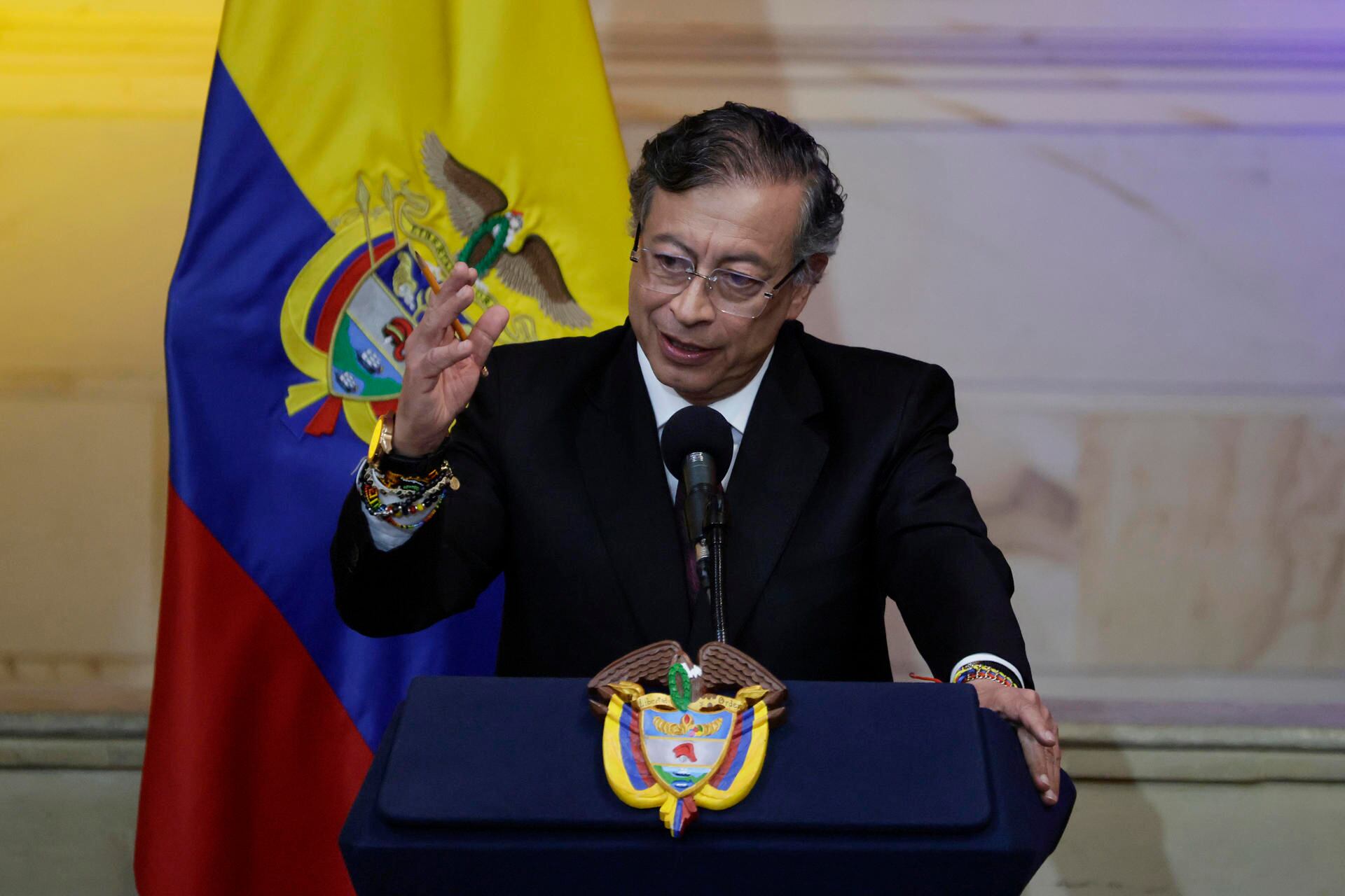 Gustavo Petro. Foto: EFE / Carlos Ortega