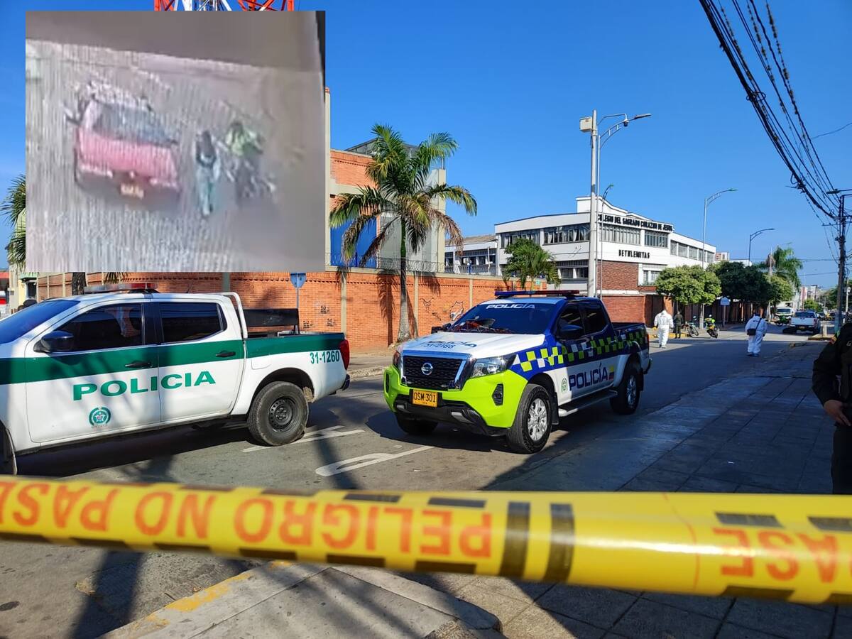 VIDEO: Motociclistas abatidos quedaron grabados robando