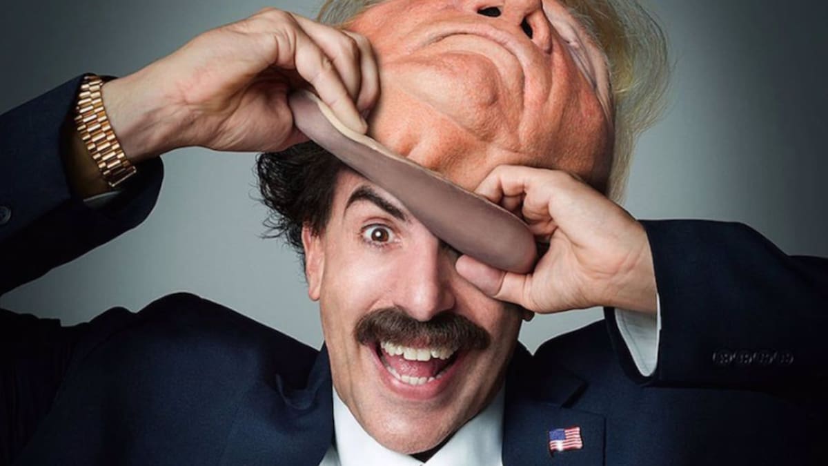 Sacha Baron a Trump: "Busco gente para interpretar a payasos racistas"