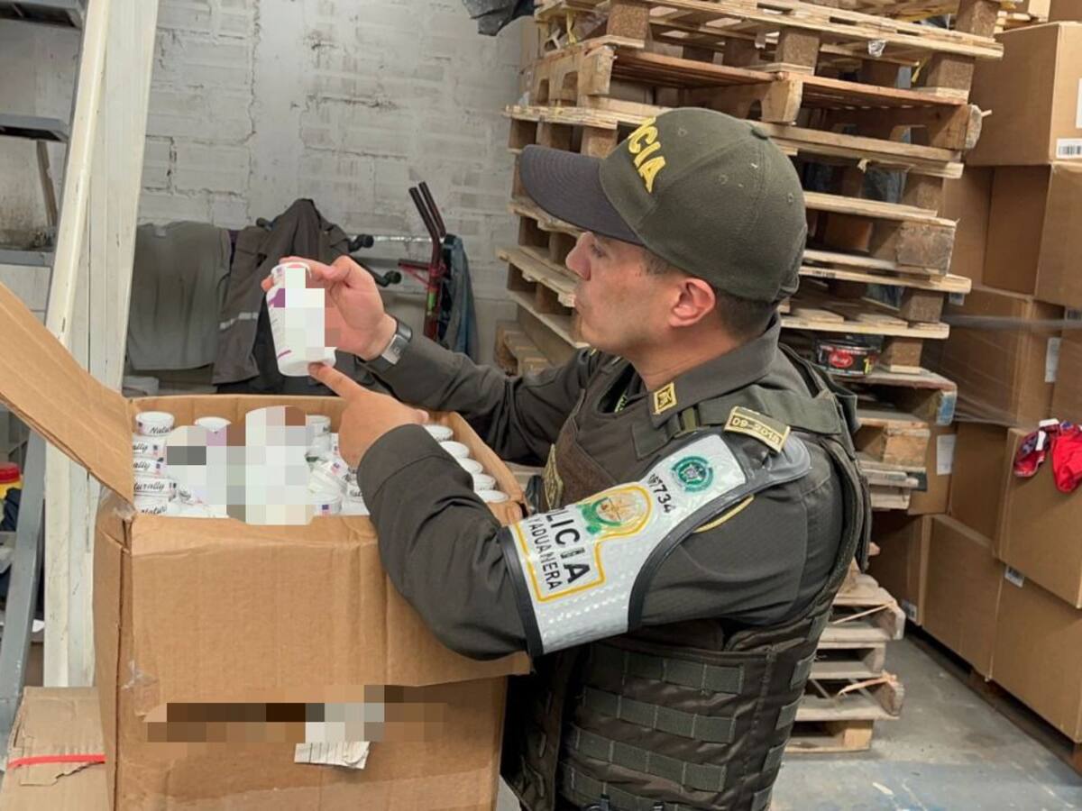 Policía incautó mercancía de contrabando avaluada en 744 millones de pesos