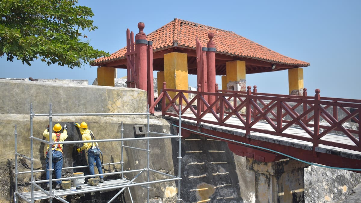 Murallas y fortalezas de Cartagena, en mantenimiento por parte de la ETCAR