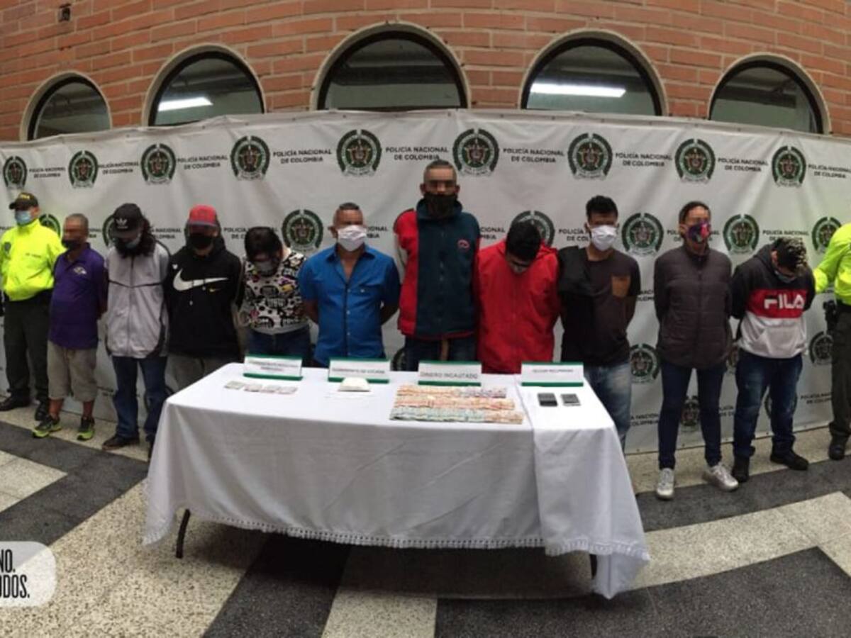 Golpe a “La Unión”, 10 capturados en Itagüí