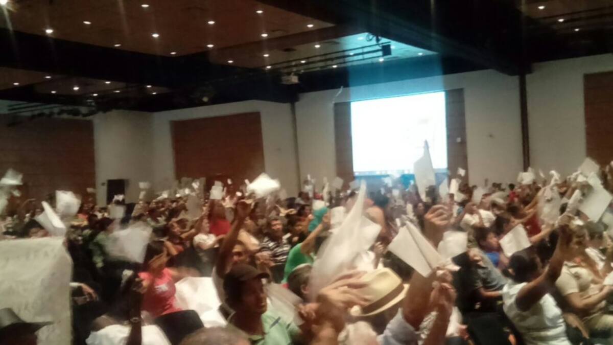 El Sí al plebiscito por la paz se escuchó en Armenia