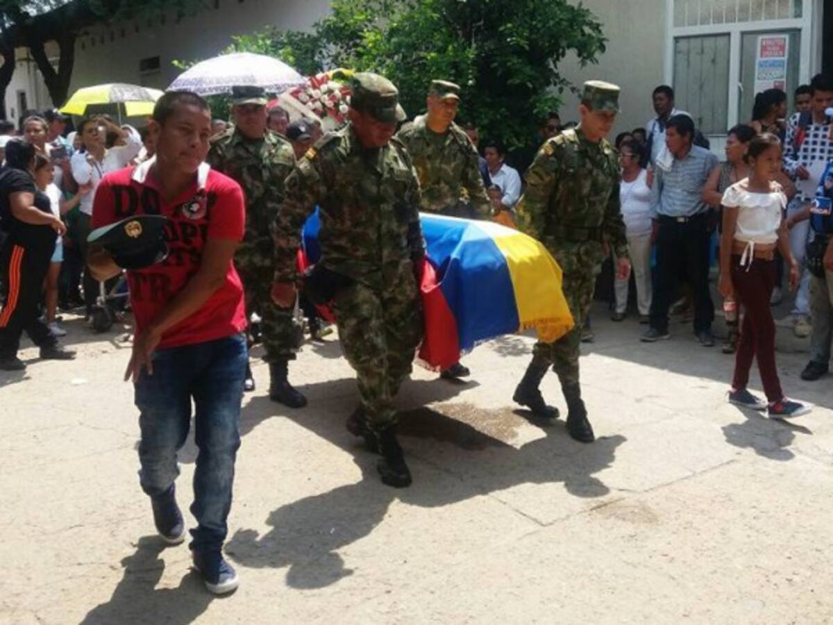 Se cumplieron exequias de militar asesinado en Norte de Santander