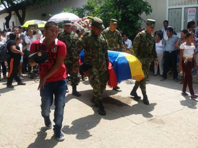 Se cumplieron exequias de militar asesinado en Norte de Santander