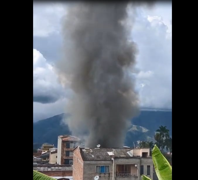 Incendio Itungo- foto cortesía