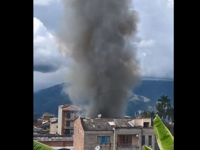 Incendio Itungo- foto cortesía