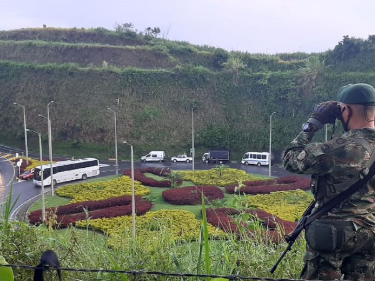 Vigilan vías y sectores afectados por las movilizaciones en el eje cafetero
