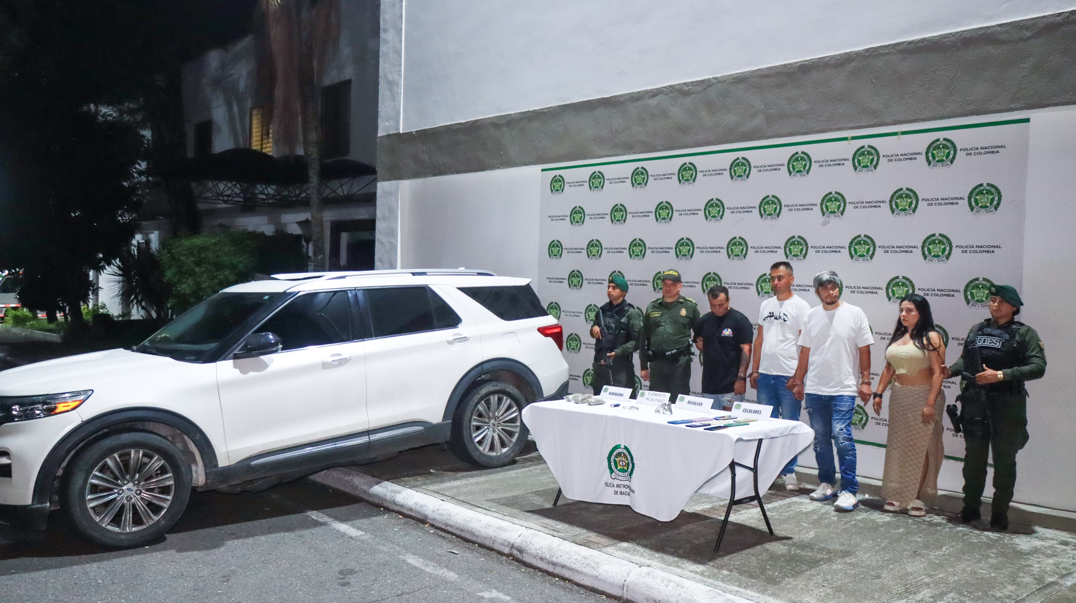 Cuatro personas fueron capturadas en Ibagué por un intento de secuestro