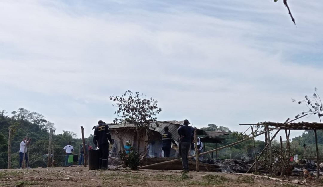 Cuatro menores mueren calcinados en zona rural de San Onofre