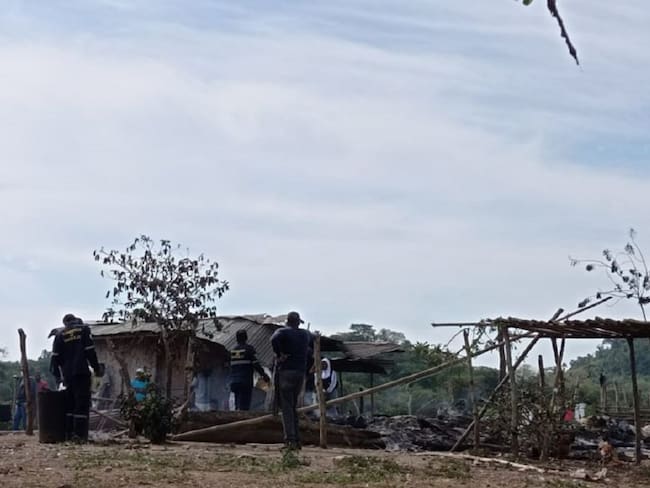 Cuatro menores mueren calcinados en zona rural de San Onofre