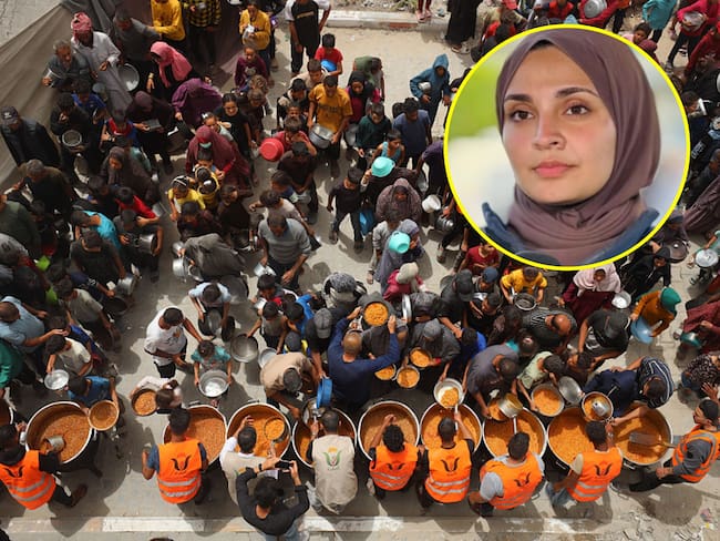 Corresponsal de W Radio en Gaza confirma entrega de alimentos tras varios meses de guerra