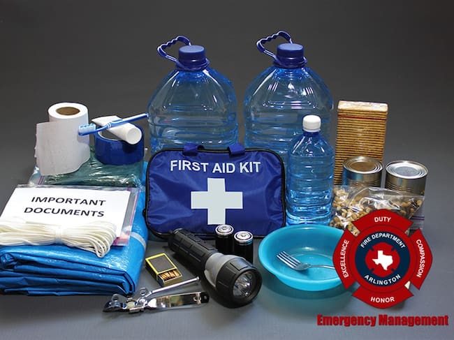Cómo crear un kit de emergencia para las primeras 72 horas| City of Arlington, TX