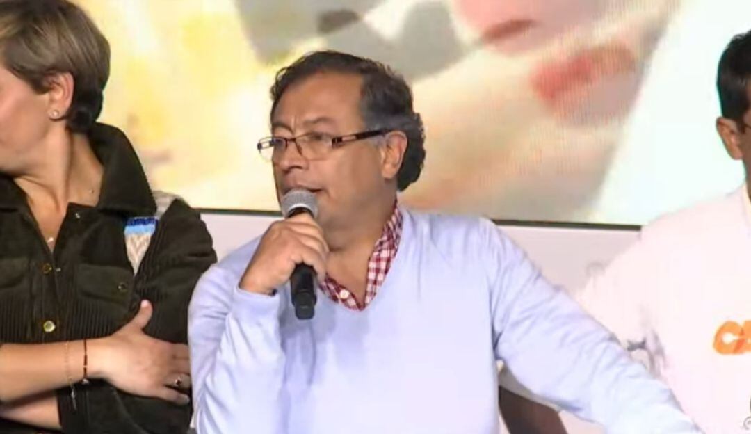 Gustavo Petro, candidato presidencial por el Pacto Histórico