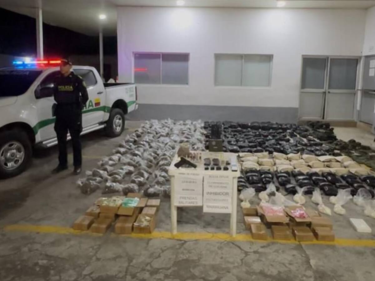Incautan cargamento de estupefacientes avaluado en cerca de $750 millones en el Tolima