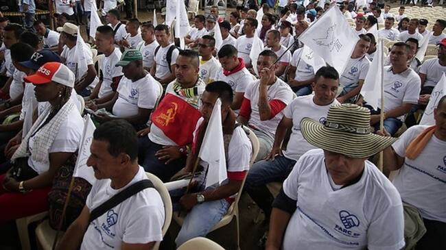 Jornada de dejación de armas de las Farc. Foto: Colprensa