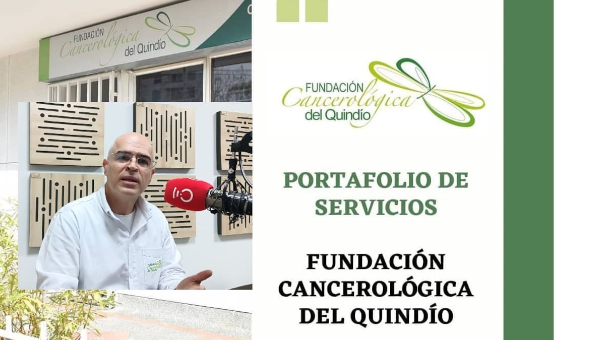 Iván Camilo Echeverri, director Ejecutivo de la Fundación Cancerológica del Quindío