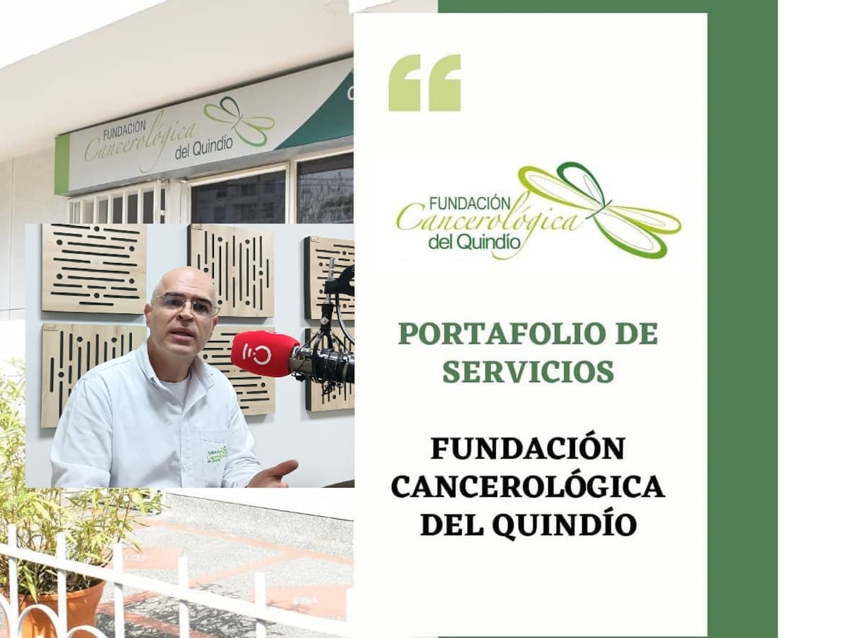 Iván Camilo Echeverri, director Ejecutivo de la Fundación Cancerológica del Quindío