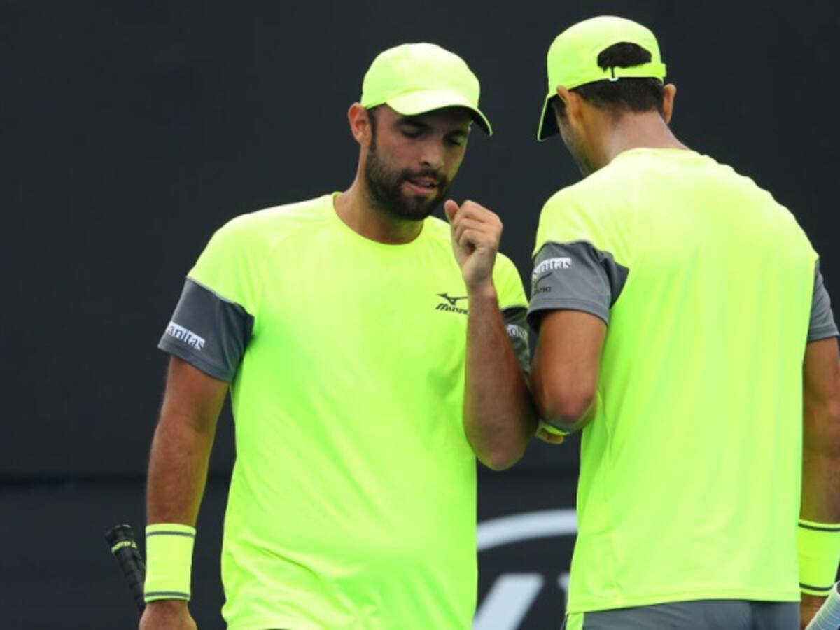 Así celebraron Farah y Cabal su clasificación a la final de Australia