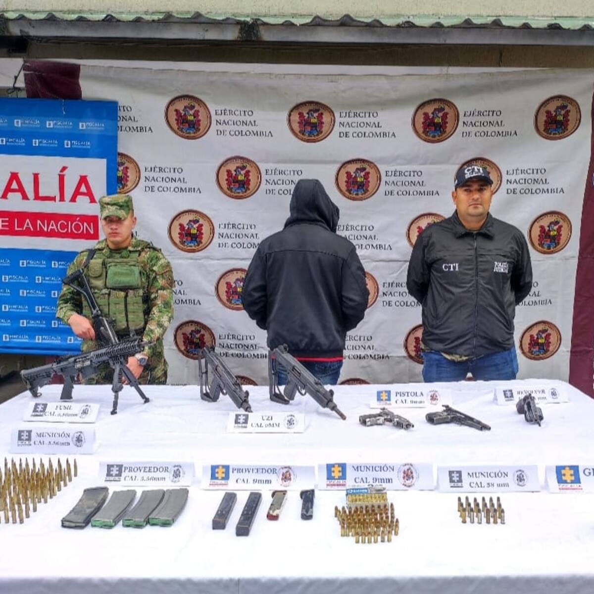 Ex integrante del Grupo Armado GAO-r Comisión 5 se somete a la justicia