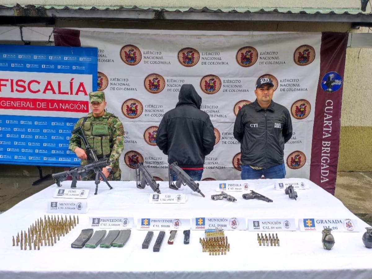 Ex integrante del Grupo Armado GAO-r Comisión 5 se somete a la justicia