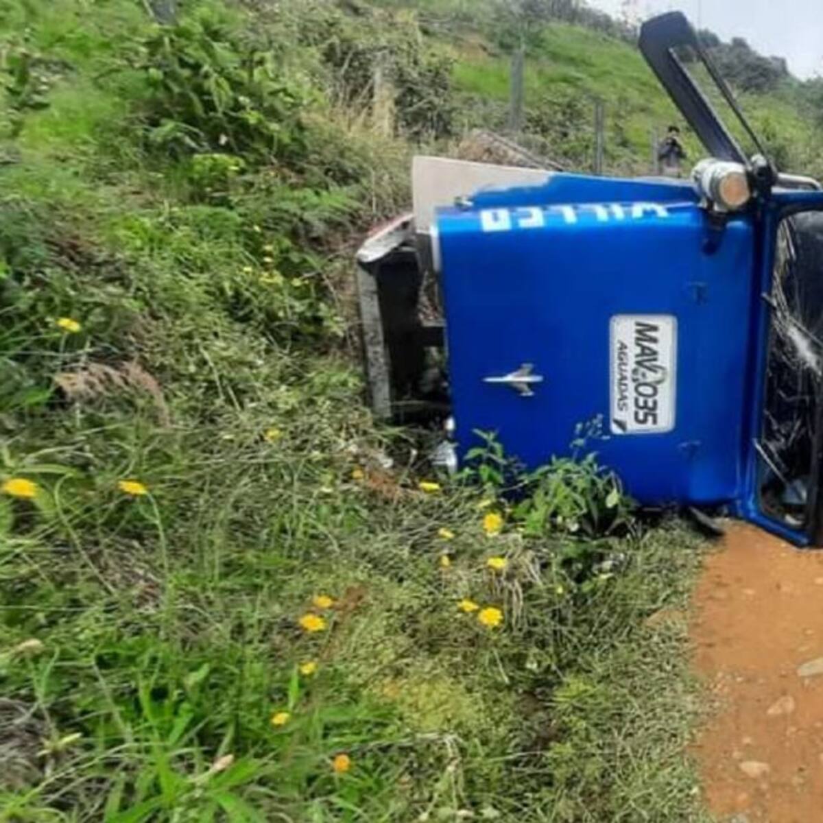 Más de 10 heridos dejó accidente de tránsito en vías de Aguadas, Caldas