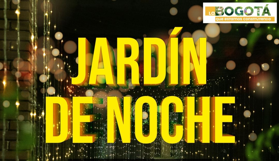 Jardín de noche