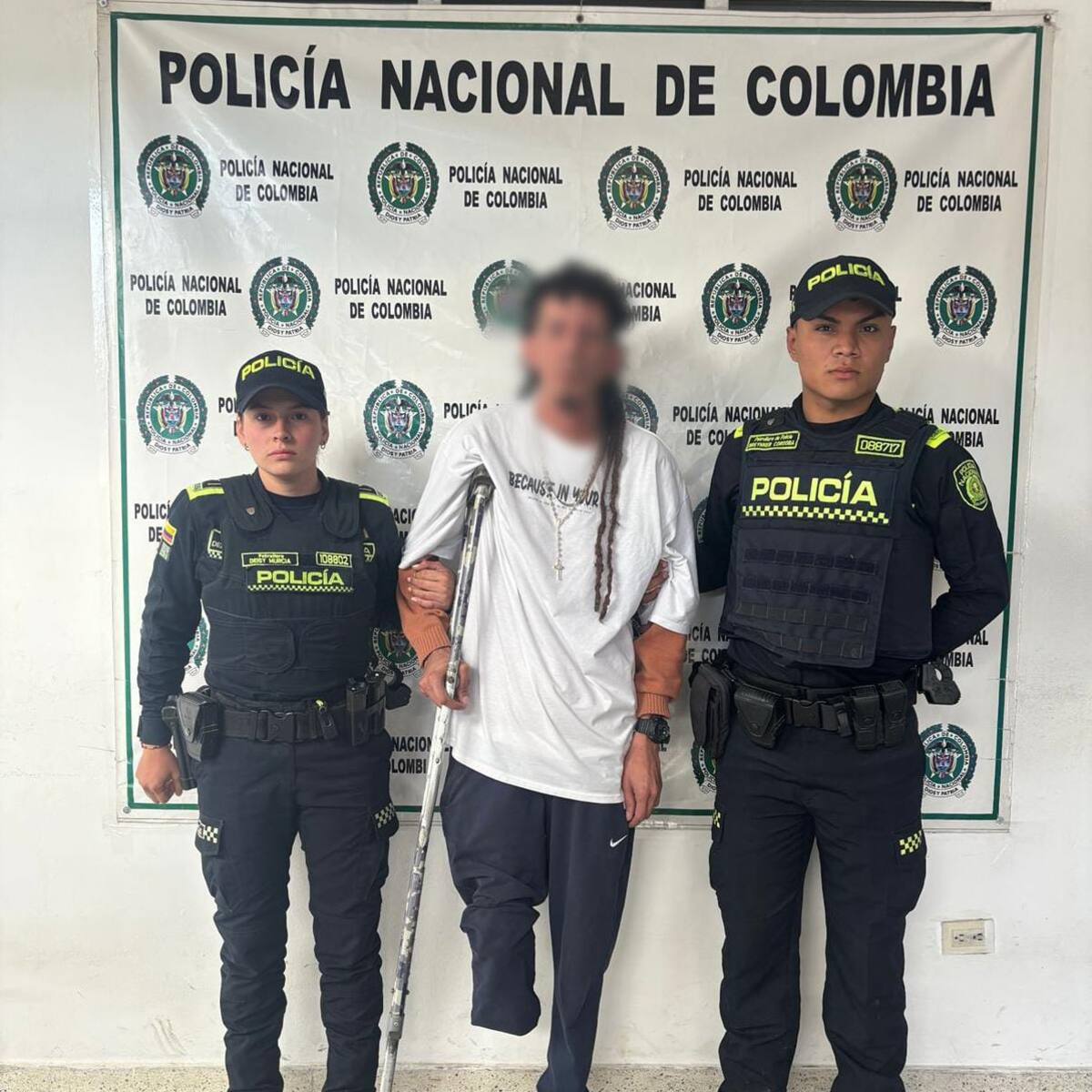 Policía capturó a alias ‘Rasta’ integrante de poderosa estructura delincuencial del centro del país