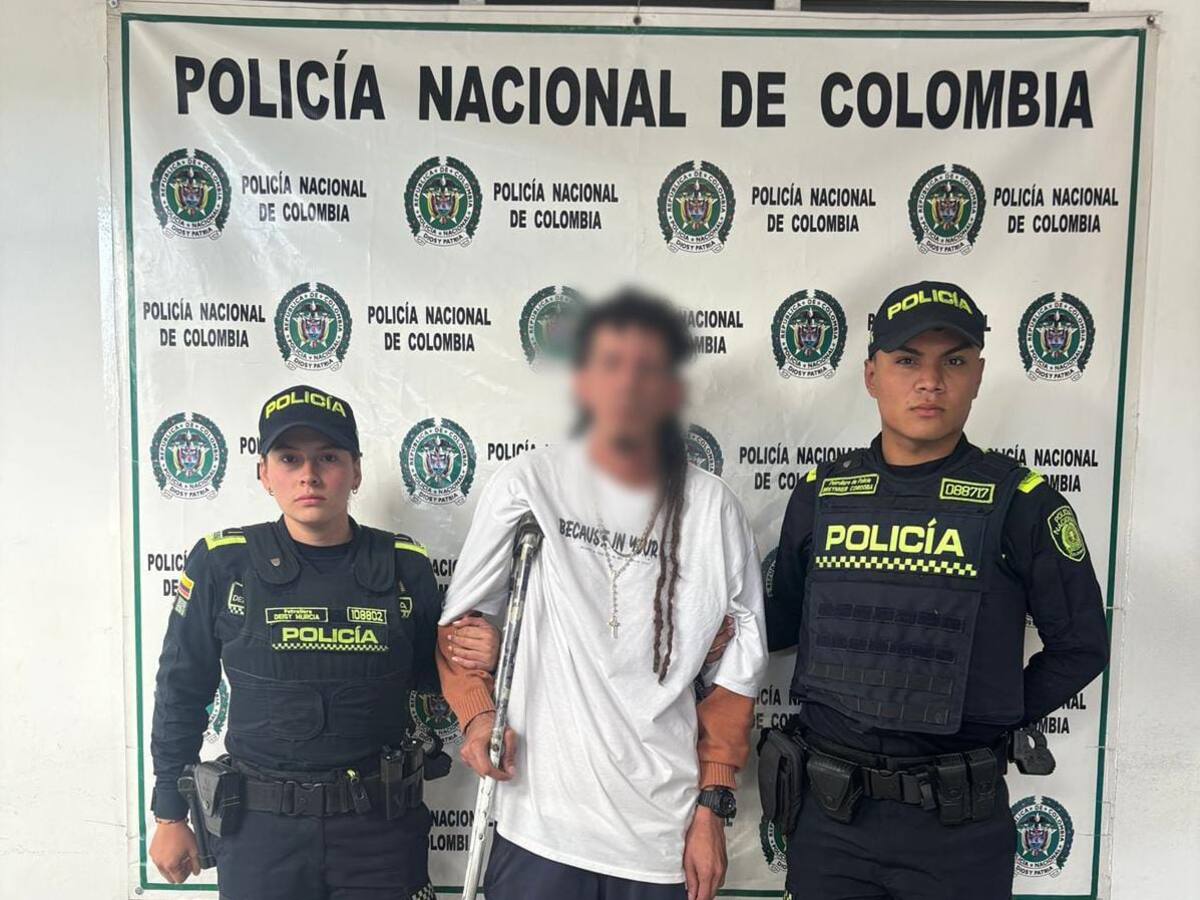 Policía capturó a alias ‘Rasta’ integrante de poderosa estructura delincuencial del centro del país