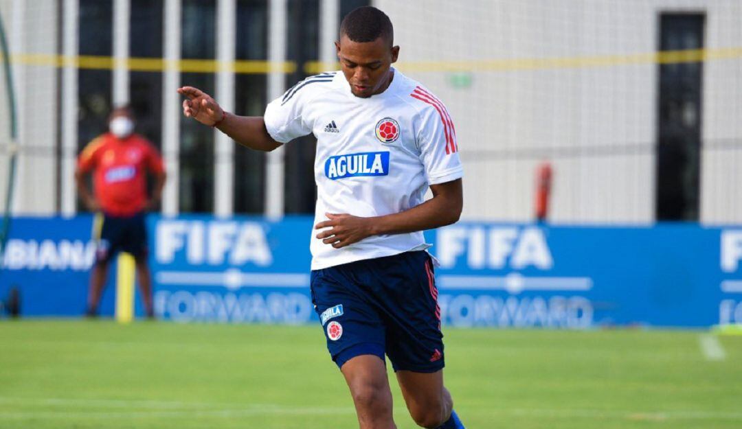 Harold Preciado, delantero del Deportivo Cali y de la Selección Colombia.