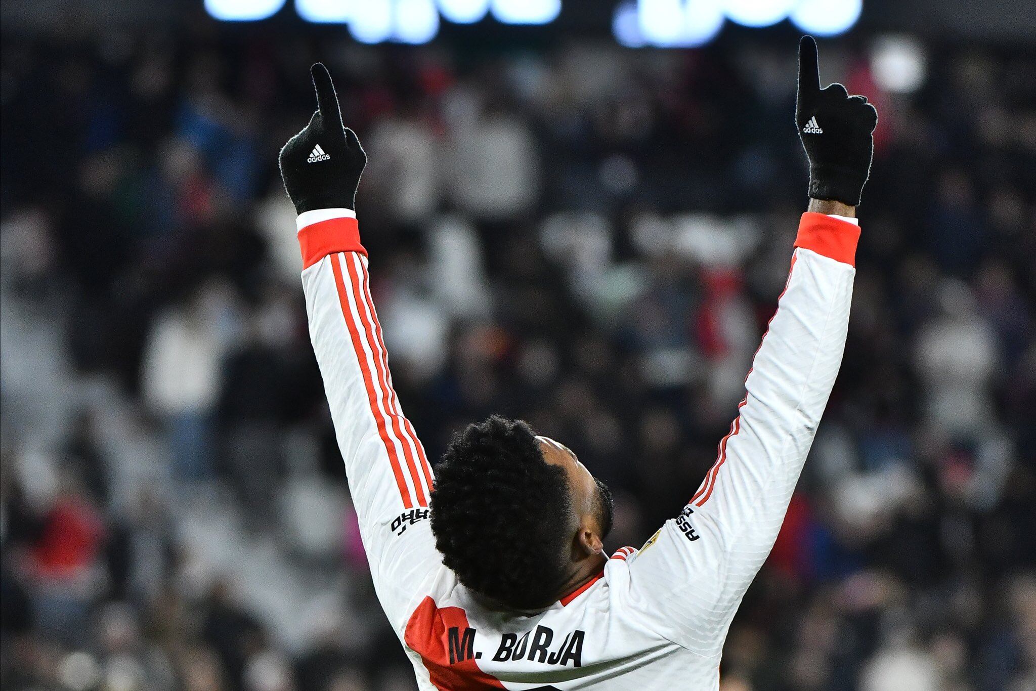 Miguel Ángel Borja se encuentra haciendo una excelente temporada en Argentina / @RiverPlate