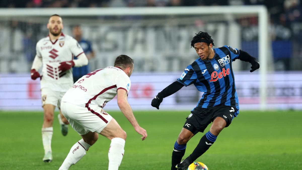 Atalanta empata ante Torino y Juan Guillermo Cuadrado vuelve a destacar