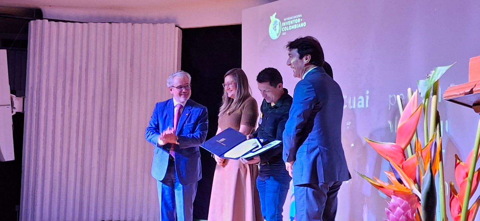 la organización mundial de la propiedad Intelectual OMPI, reconoce al mejor inventor del país.