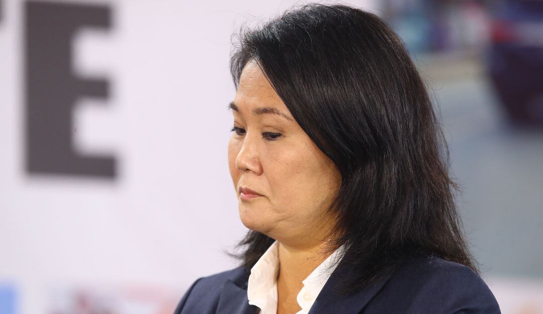 La candidata peruana Keiko Fujimori 