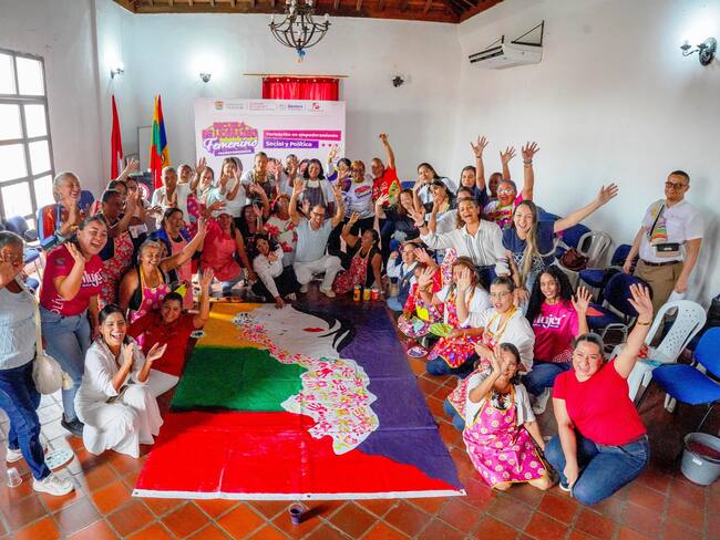 La Gobernación de Bolívar promueve formación para lideresas sociales del territorio