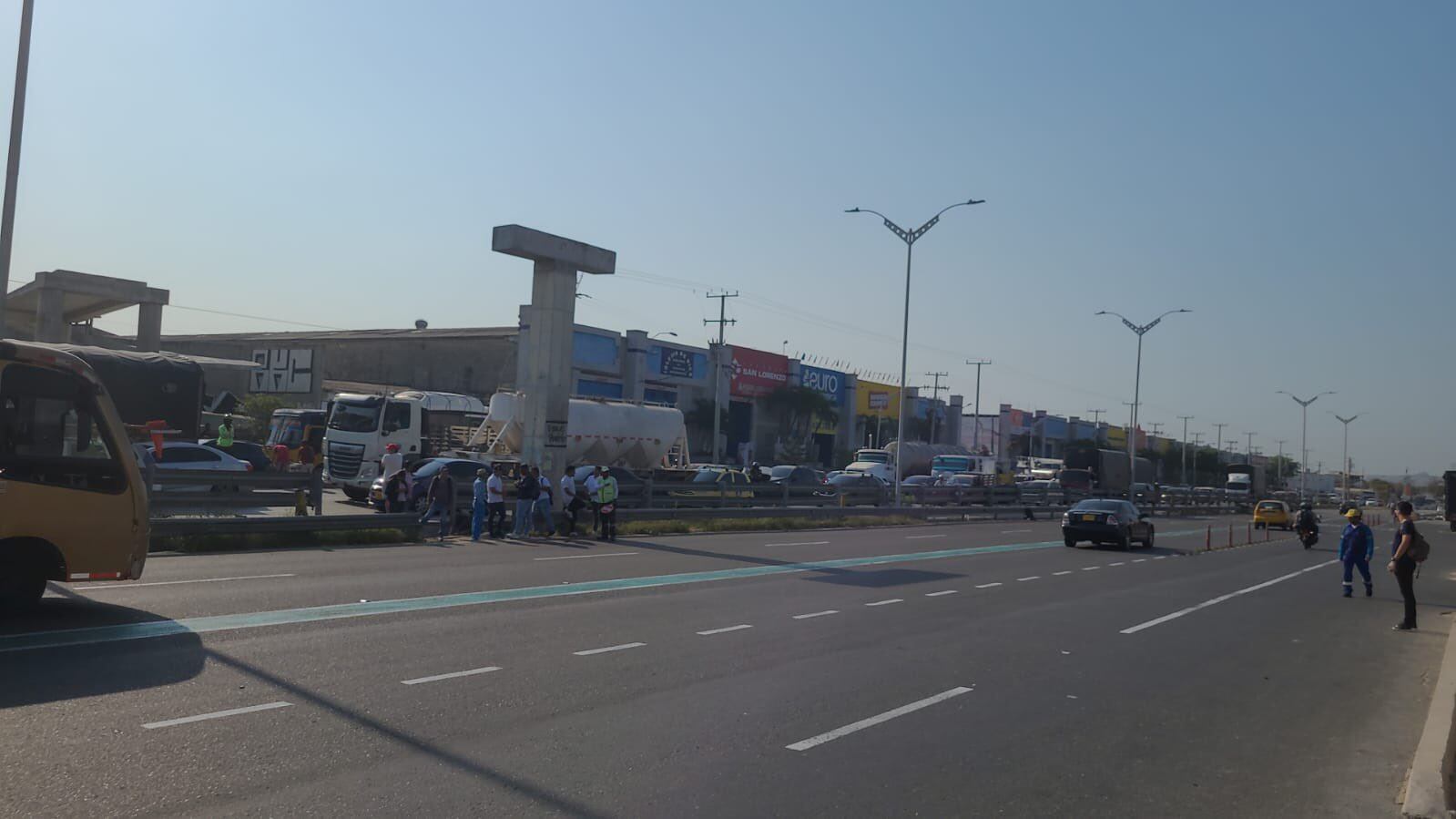 Avenida Circunvalar en Barranquilla./ Foto: secretaría de Tránsito de Barranquilla