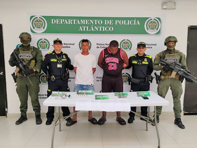 Capturan a presuntos miembros del Clan del Golfo: pretendían hacer un plan pistola contra la Policía