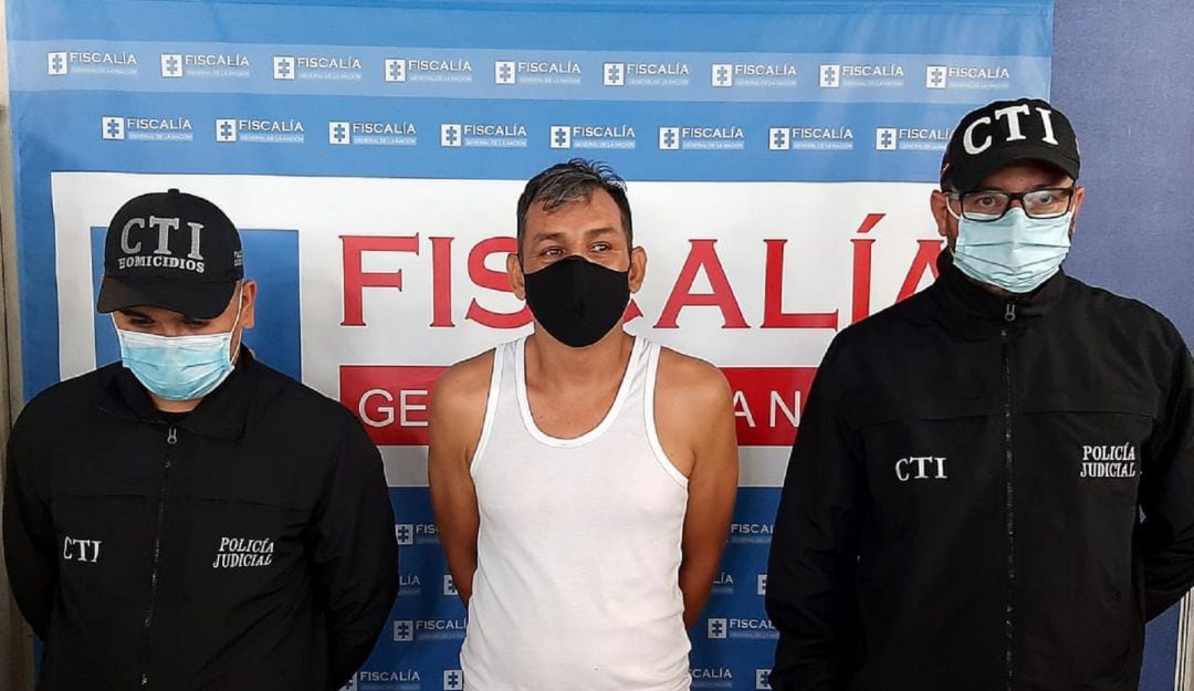 El sujeto será presentado ante un juez de control de garantías.