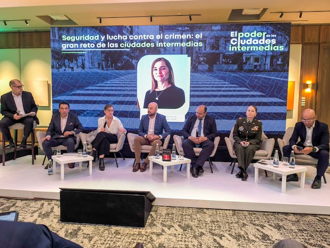 Viceministra de Defensa, Daniela Gómez, en el foro El Poder de las Ciudades Intermedias de Prisa Media