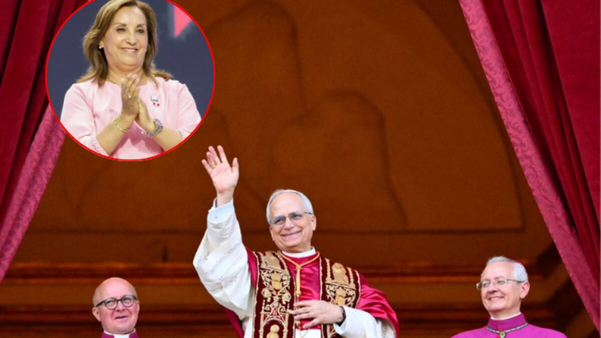León XIV: Dina Boluarte celebra la elección del primer papa nacionalizado peruano