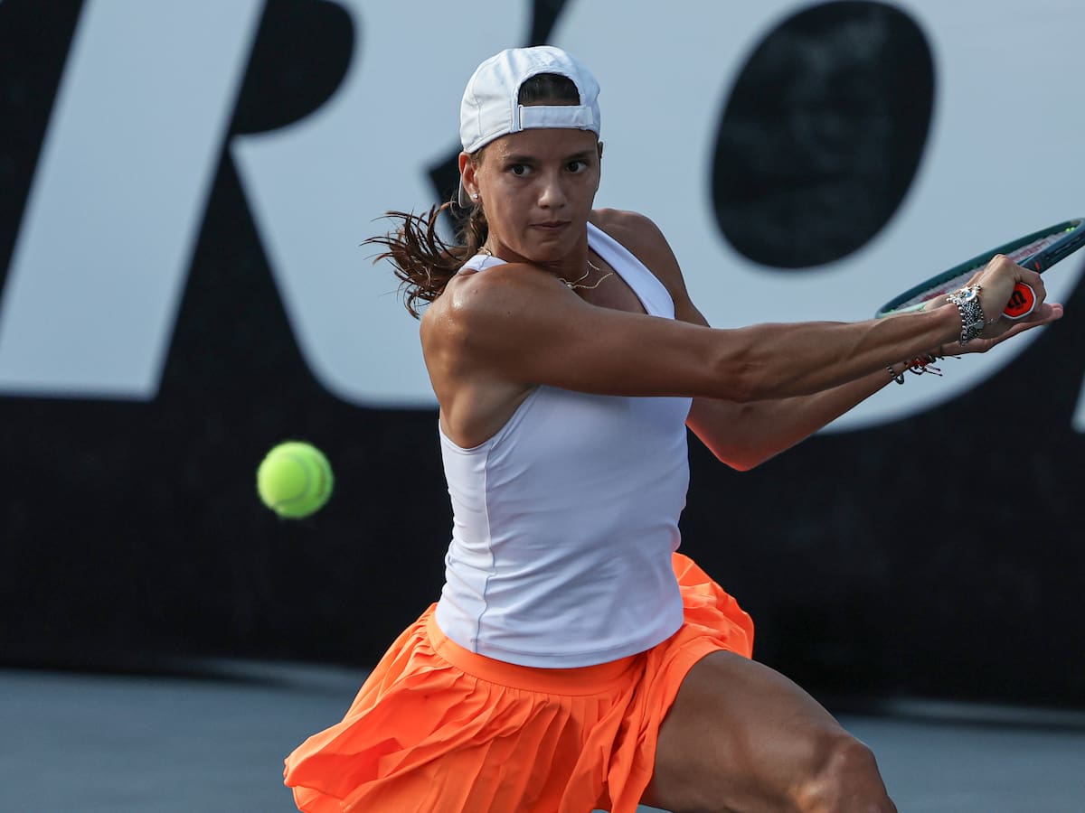 Emiliana Arango, en un gran momento: La colombiana avanzó a la segunda ronda del Masters de Roma
