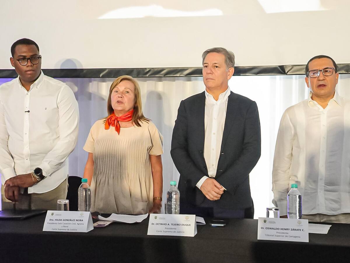 Conversatorio reúne a magistrados de altas cortes de justicia en Cartagena: ¿qué temas abordarán?